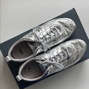 Zara Metallic-Effect Running Shoes